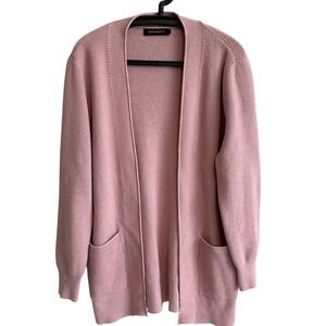 Merokeety Womens Open Front Long Sleeve Cardigan XL Layers Minimalist Career